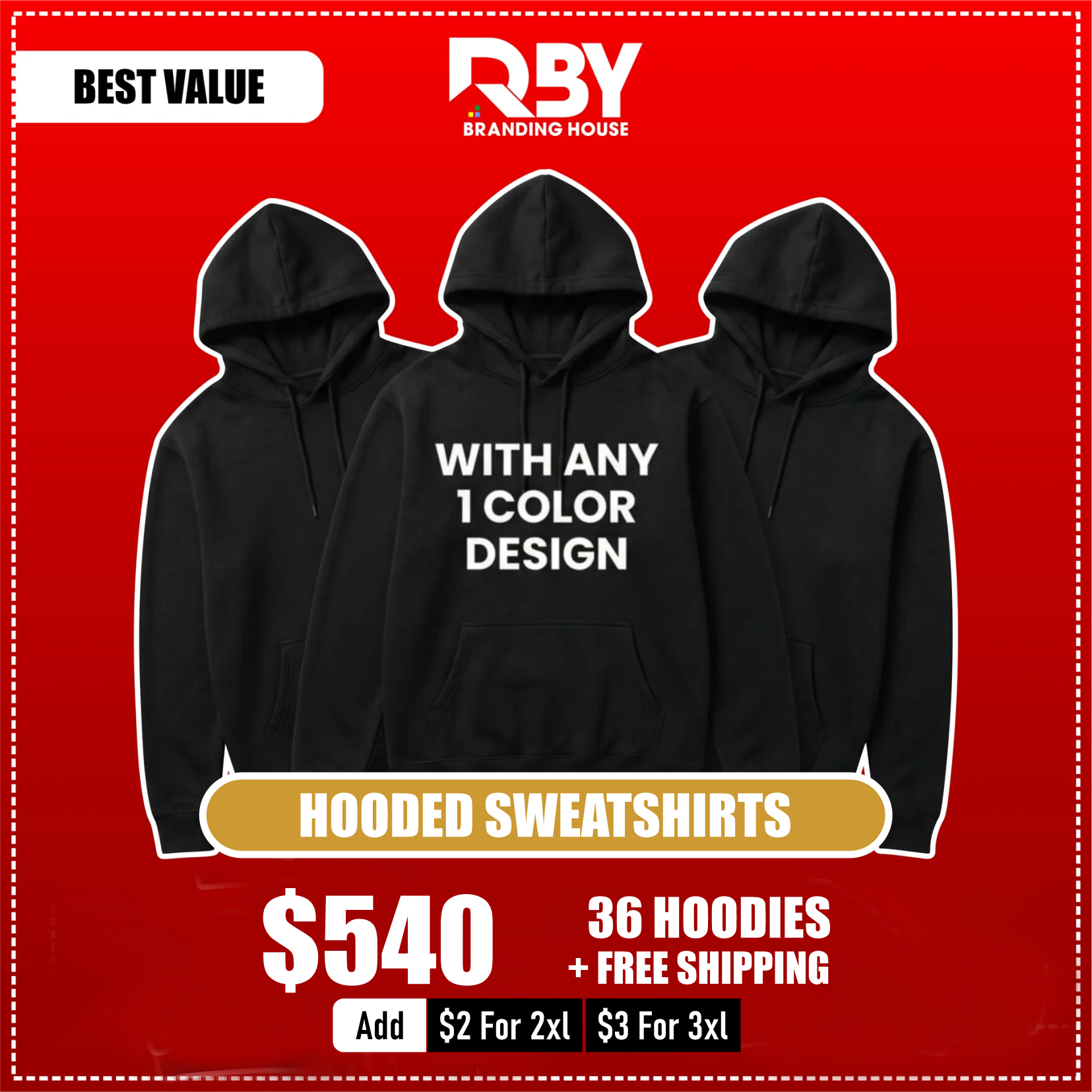 Custom Hooded Sweatshirt